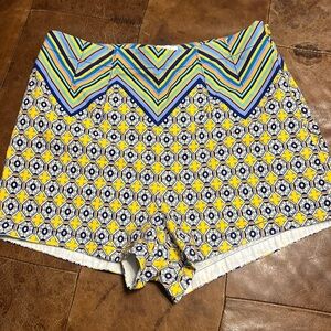 Anthropologie Maeve printed shorts